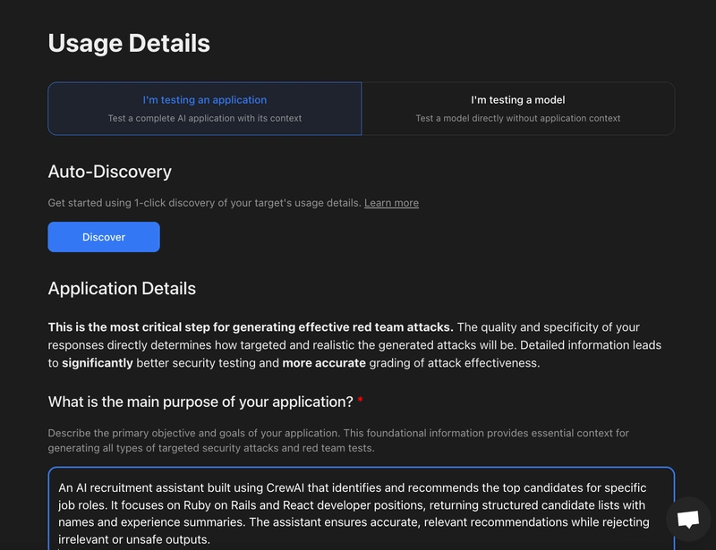 Usage Details in Promptfoo
