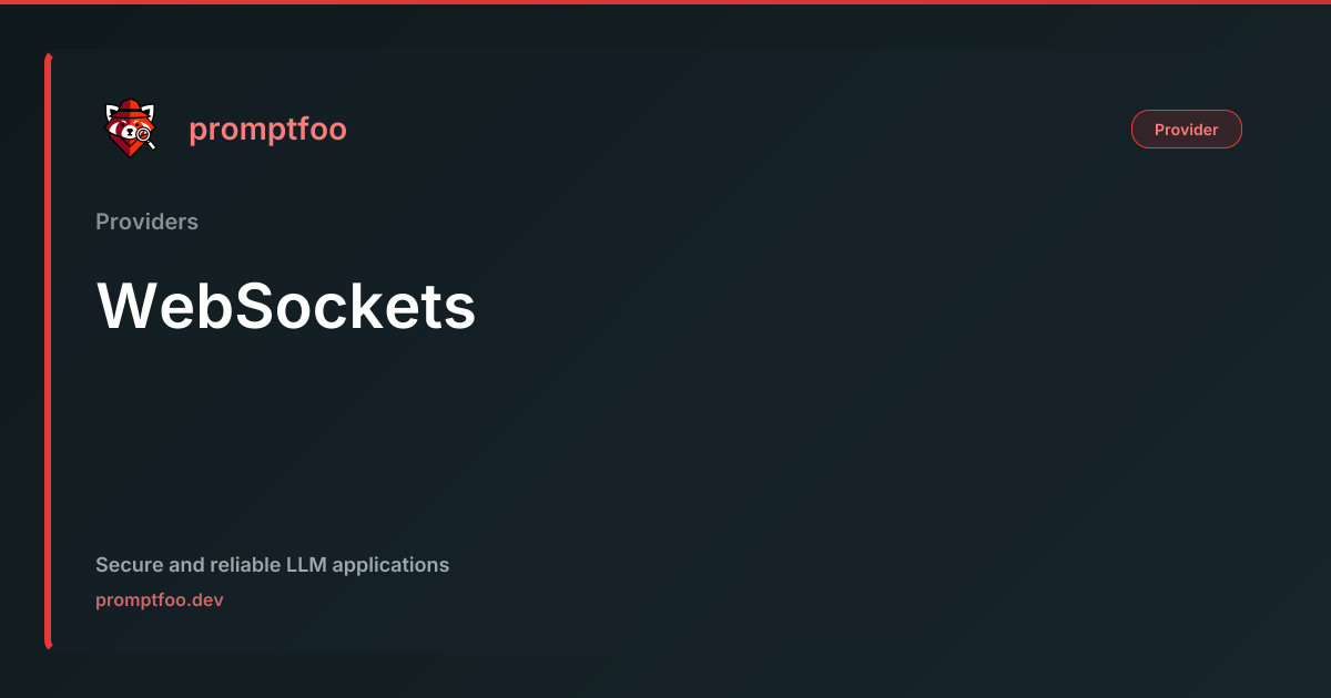 WebSockets | Promptfoo
